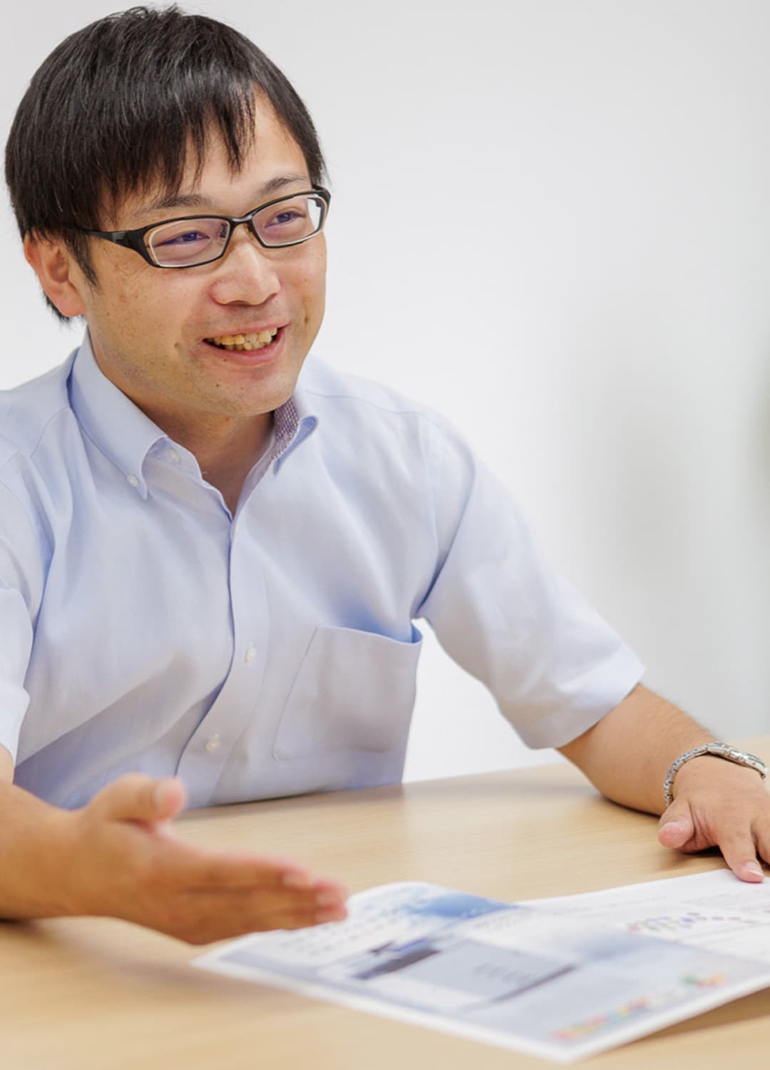 お客様に提案中